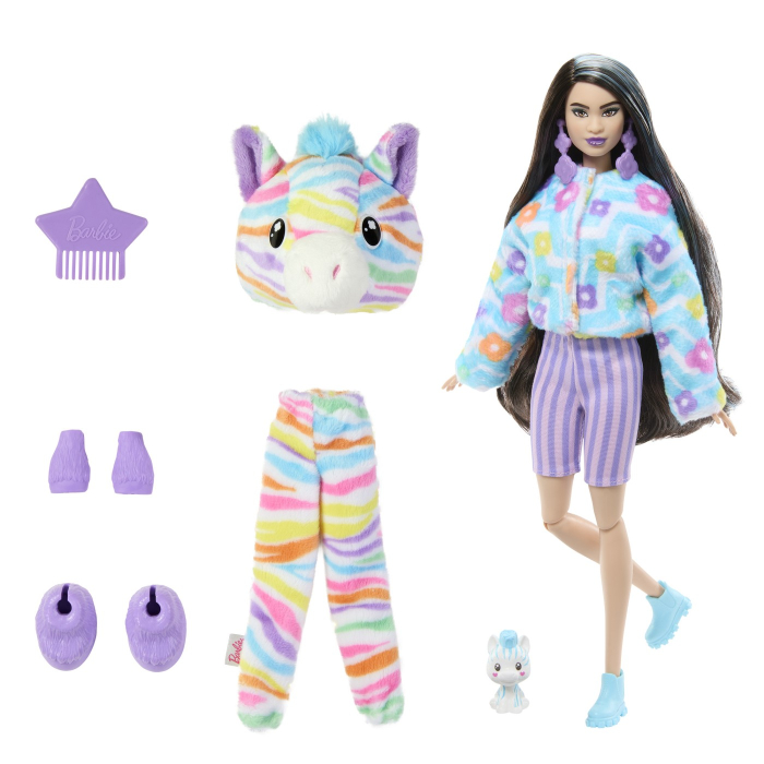 BARBIE PAPUSA BARBIE CUTIE REVEAL ZEBRA [2]