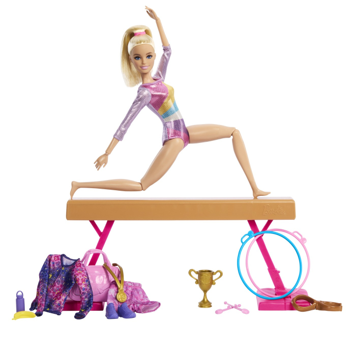 BARBIE PAPUSA BARBIE YOU CAN BE GIMNASTA BLONDA [3]