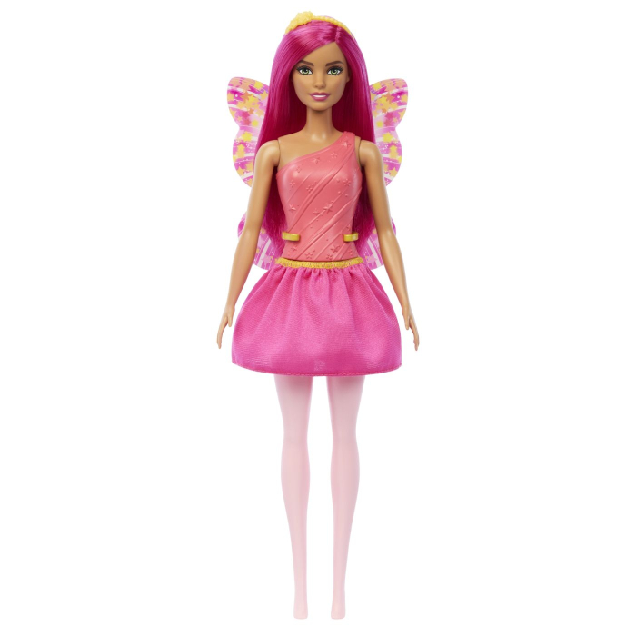 BARBIE PAPUSA BARBIE ZANA CU PAR SI TINUTA ROZ [6]