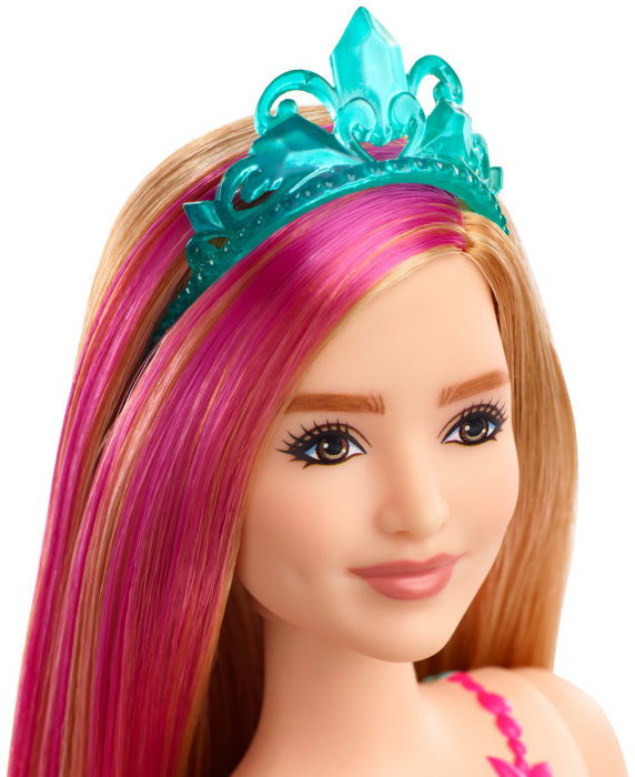 BARBIE PAPUSA PRINTESA DREAMTOPIA CU CORONITA ALBASTRA [5]