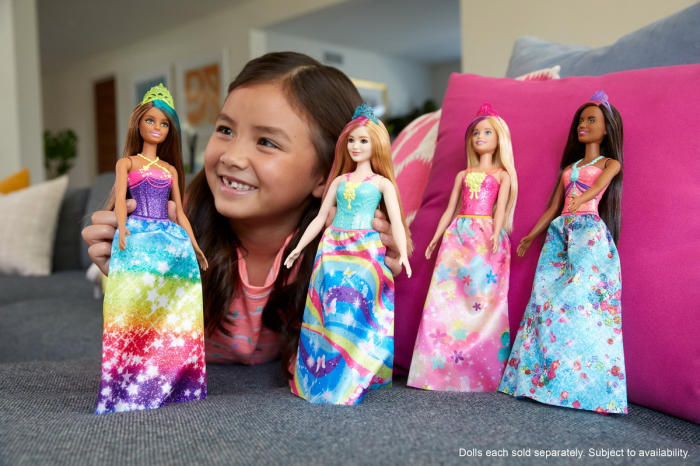 BARBIE PAPUSA PRINTESA DREAMTOPIA CU CORONITA ALBASTRA [7]
