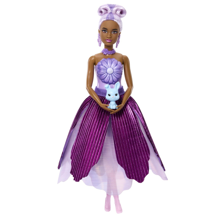 BARBIE PETAL POP SET PAPUSA BARBIE MARGARETA MOV SI ACCESORII [8]