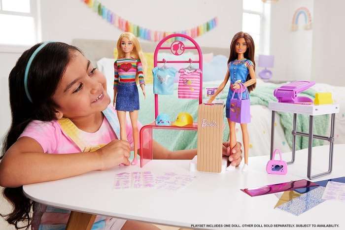 BARBIE SET BARBIE MAGAZINUL DE IMPRIMAT [3]