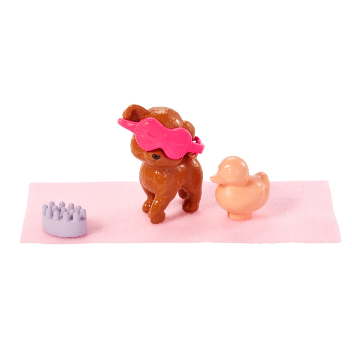 BARBIE SET DE JOACA CU ACCESORII PAPUSA BARBIE O ZI LA SPA [6]