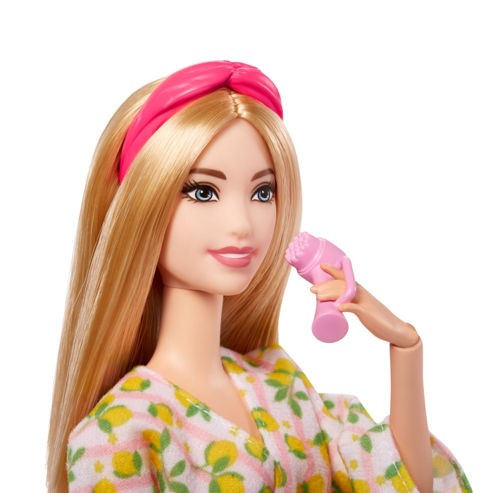 BARBIE SET DE JOACA CU ACCESORII PAPUSA BARBIE O ZI LA SPA [5]