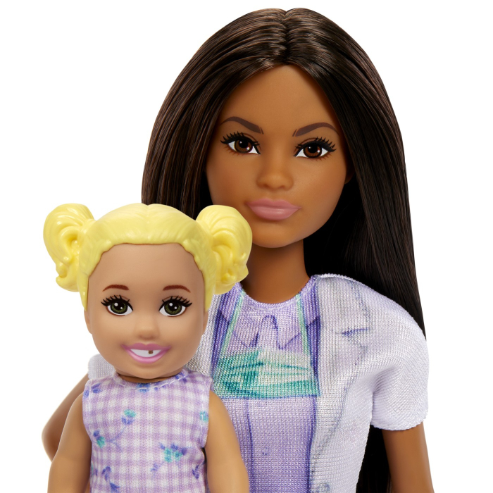 BARBIE SET DE JOACA PAPUSA BARBIE BRUNETA FACE CARIERA STOMATOLOG [6]
