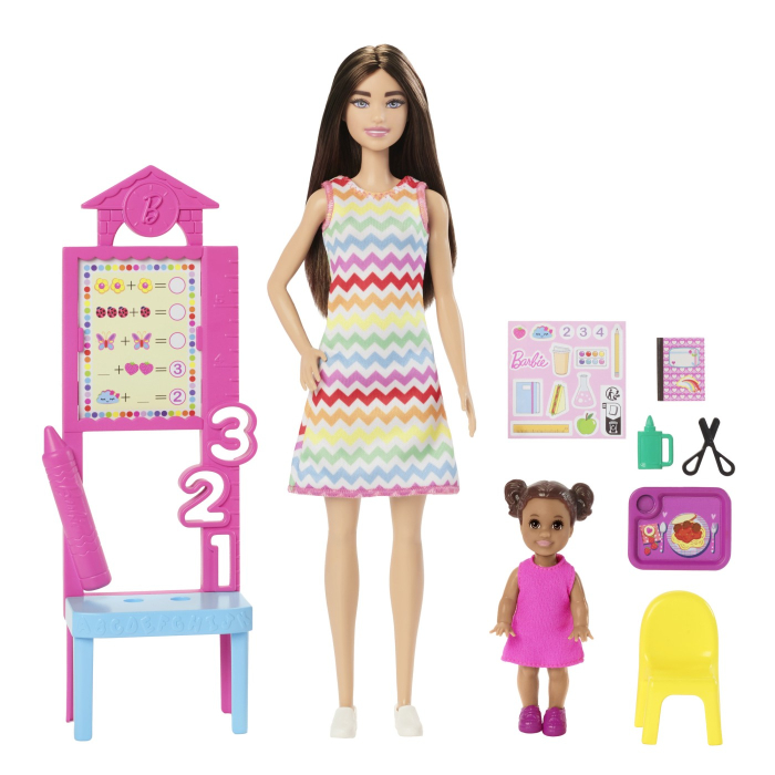 BARBIE SET DE JOACA PAPUSA BARBIE SATENA FACE CARIERA PROFESOARA [2]
