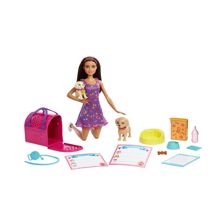 BARBIE SET PAPUSA BARBIE PUP ADOPTION [2]