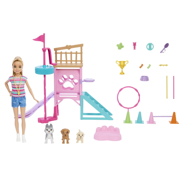 BARBIE SI STACIE PAPUSA STACIE DRESOARE DE CATEI [5]