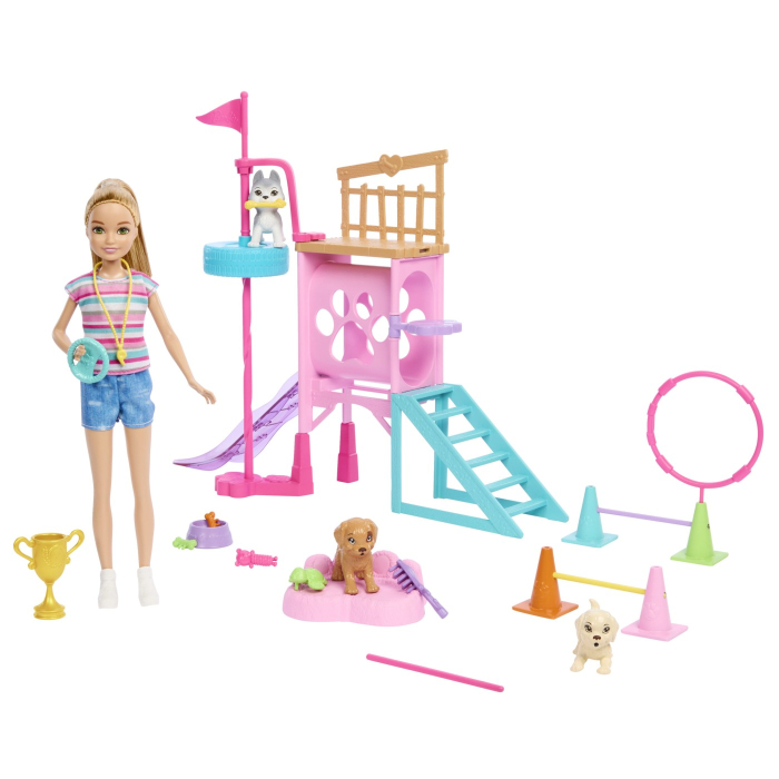 BARBIE SI STACIE PAPUSA STACIE DRESOARE DE CATEI [2]