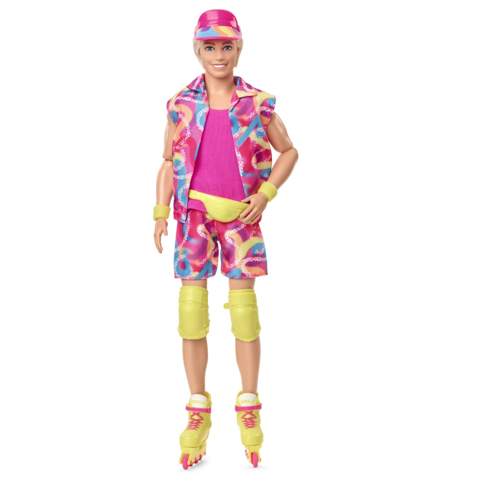 BARBIE THE MOVIE PAPUSA KEN CU PATINE CU ROTILE [2]