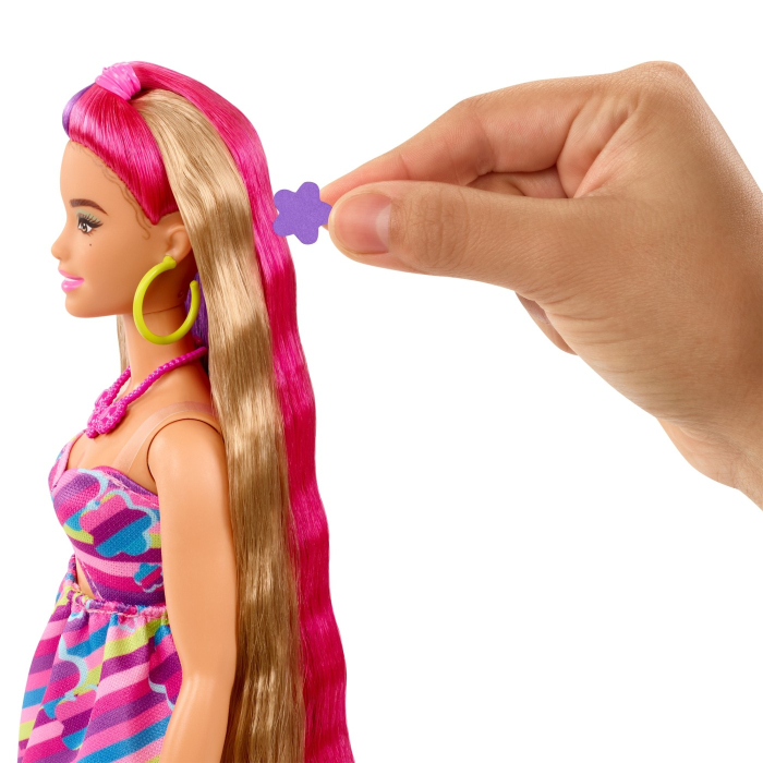 BARBIE TOTALLY HAIR PAPUSA BARBIE SATENA [5]