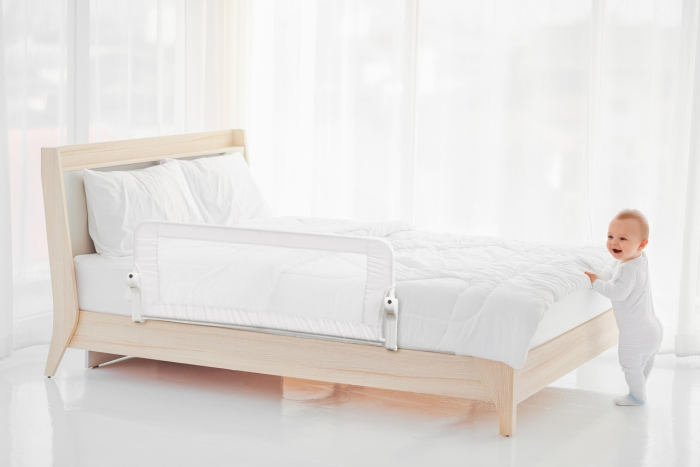 Bariera de protectie, BabyJem, 120 x 48,5 cm, alb [11]