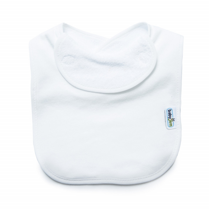 Baveta captusita din bumbac BabyJem (Culoare: Bleu) [5]