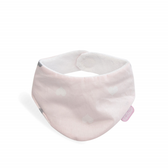 Baveta cu doua fete tip esarfa BabyJem Scarf (Culoare: Roz) [5]