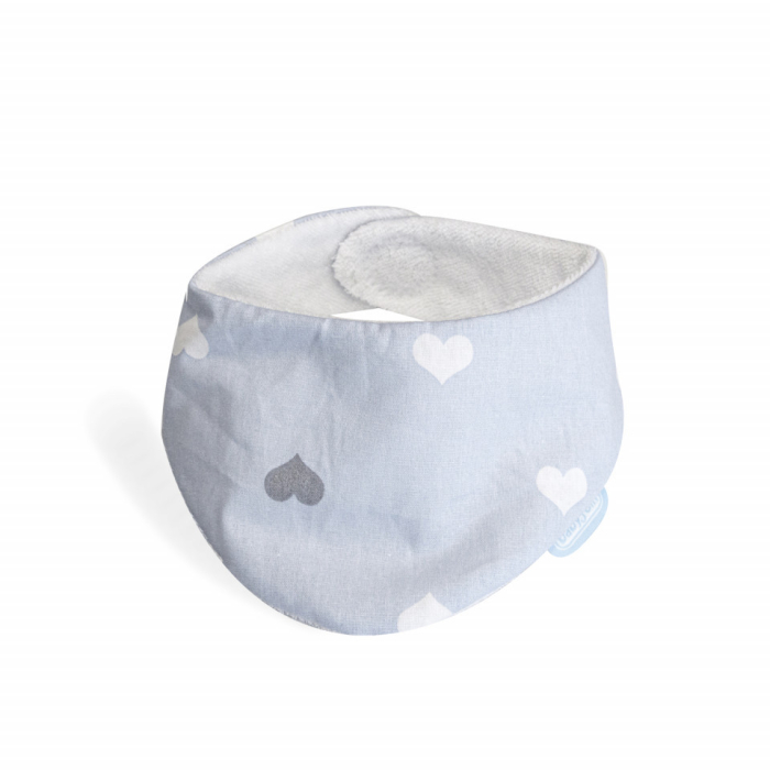 Baveta cu doua fete tip esarfa BabyJem Scarf (Culoare: Roz) [4]