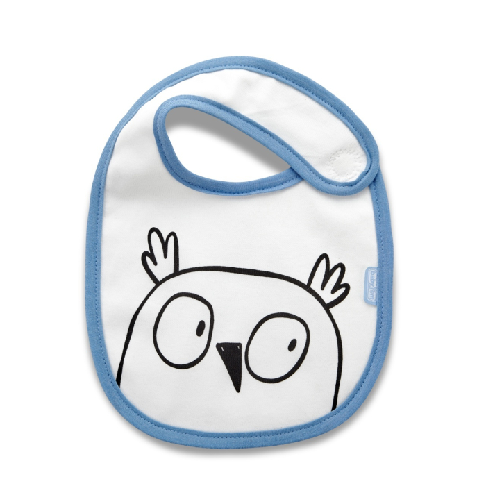 Baveta din bumbac BabyJem (Culoare: Bleu) [7]