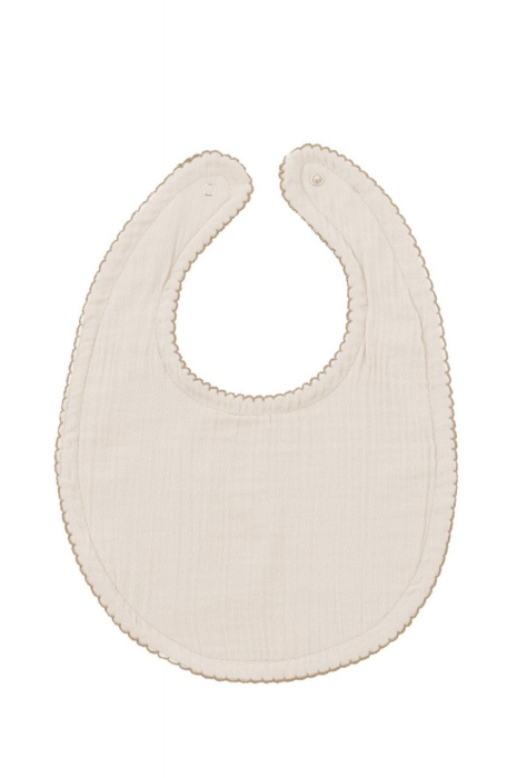 Baveta din muselina, BabyJem, 23x32 cm (Culoare: Somon) [2]