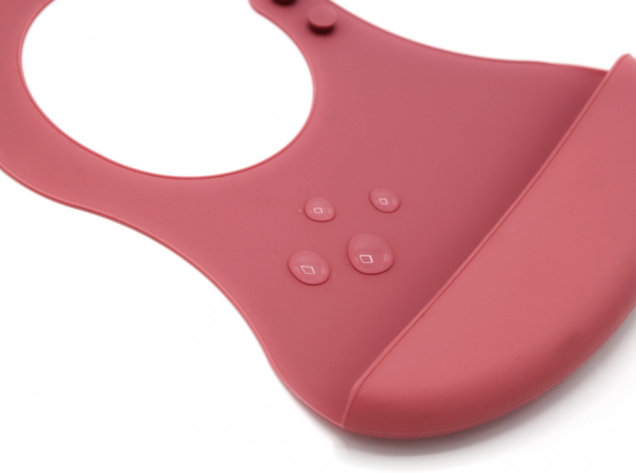 Baveta din silicon BabyJem (Culoare: Ecru) [5]