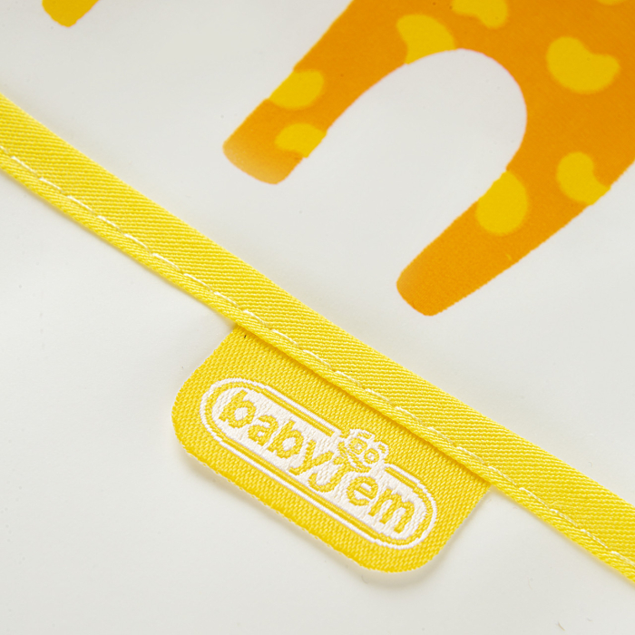 Baveta impermebila pentru copii BabyJem Small (Culoare: Roz) [9]