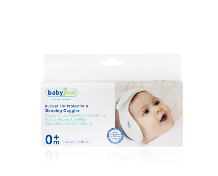 Bentita 2 in 1 pentru urechi BabyJem, Mint [10]