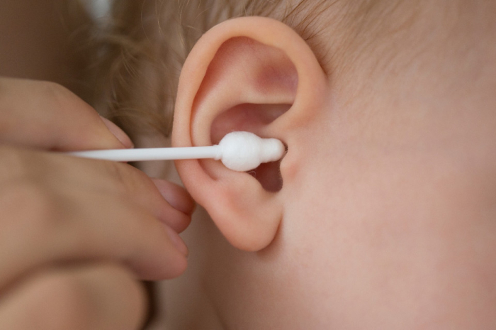 Betisoare de urechi cu protectie pentru bebelusi si copii 60 buc BabyJem [5]