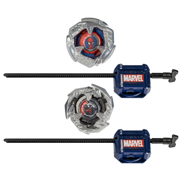 BEYBLADE X MARVEL SET DUO SPIDER MAN 3-60F SI VENOM 3-80N [2]
