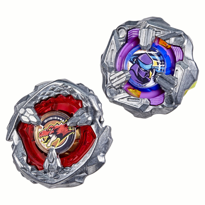 BEYBLADE X PACHET DUO BEAT TYRANNO 4-70Q SI KNIFE SHINOBI 4-80HN [5]