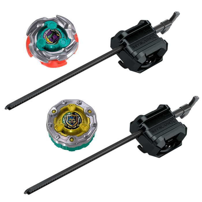 BEYBLADE X SET SNEAK ATTACK CUTTER SHINOBI LF SI RAMPART AEGIS GB [7]