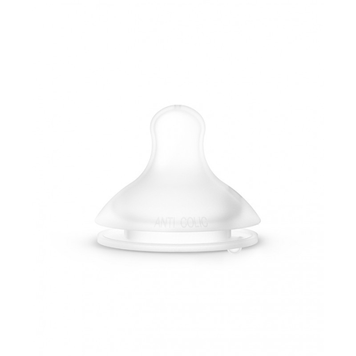 Biberon din silicon, 150ml, SX Pro debit lent, albastru, Suavinex [3]