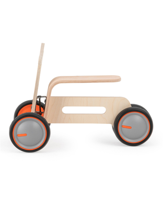 Bicicleta cu 3 roti pentru copii MamaToyz Tribike, din lemn natural, fara pedale [7]