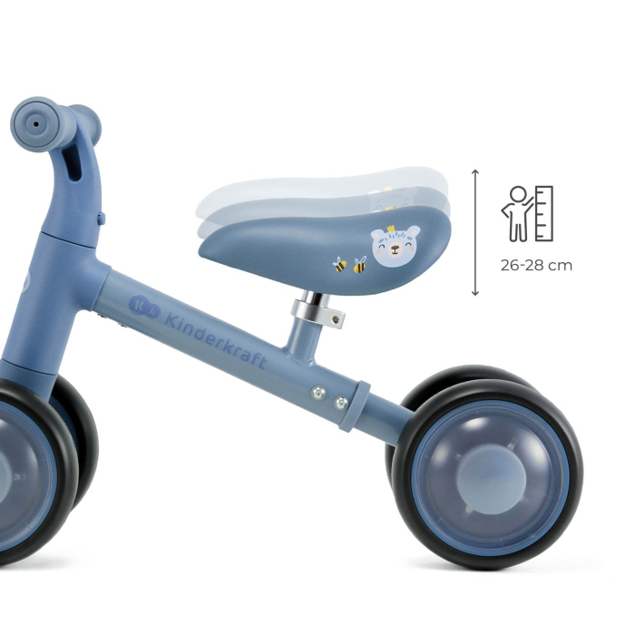 BICICLETA ECHILIBRU CUTIE FLASH, BLUE [6]