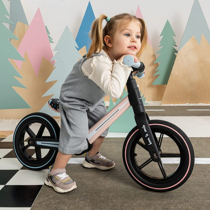 Bicicleta pliabila fara pedale Skiddou Ronny, Keep Pink, Roz [12]