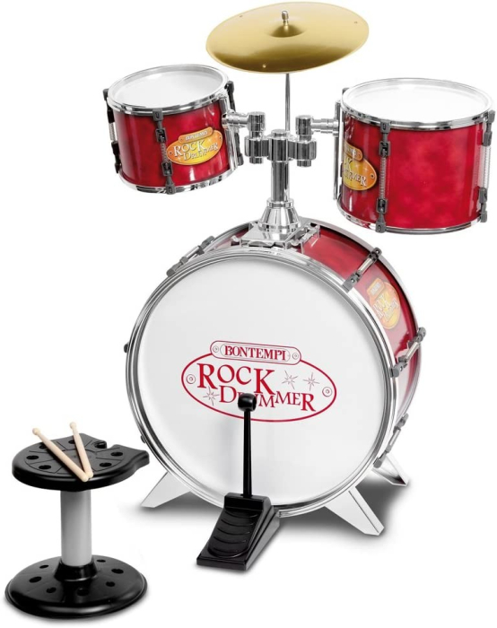 BONTEMPI SET TOBE DE METAL 4 PIESE ROSU [2]