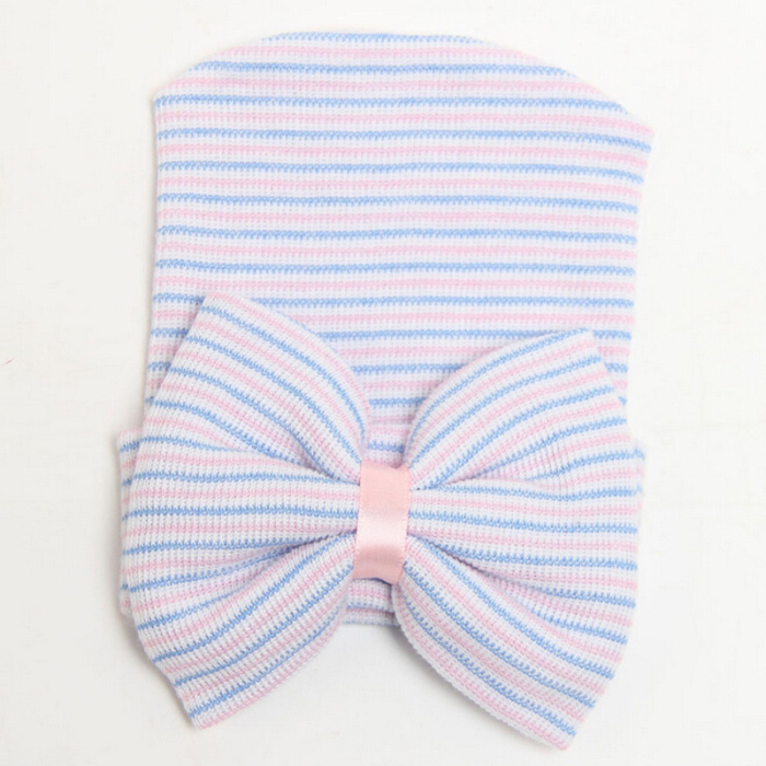Caciulita subtire de nou-nascut cu funda Drool (Culoare: Multicolor) [6]