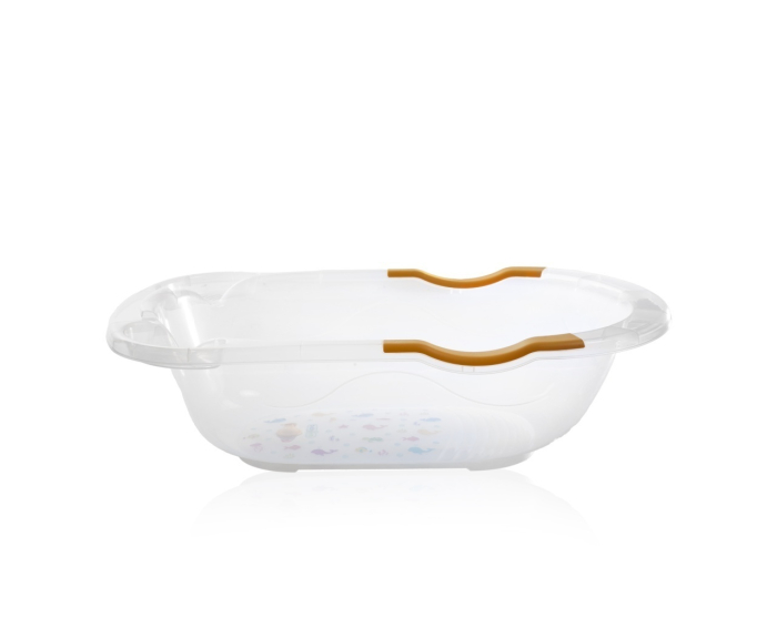 Cadita transparenta cu dop de scurgere, Babyjem [6]