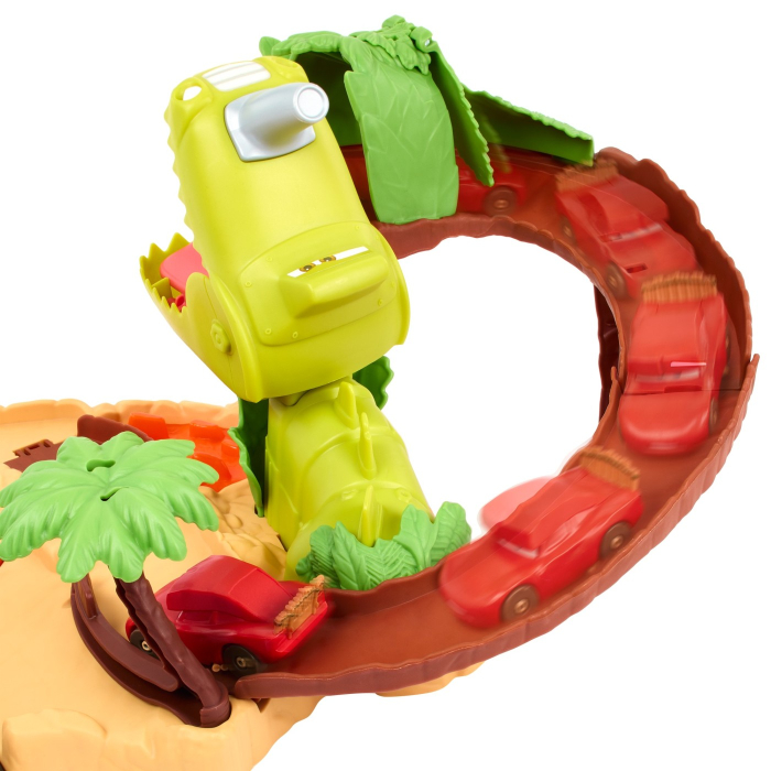 CARS SET DE JOACA DINO SI MASINUTA CAVE FULGER MCQUEEN [7]