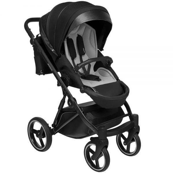Carucior 2 in 1 Skiddou Oslo+, Onyx, Negru [7]
