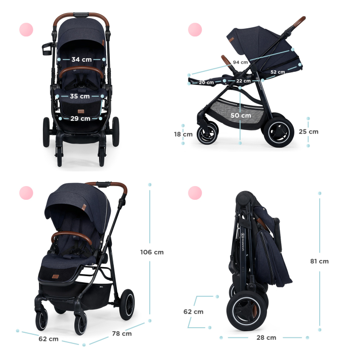 CARUCIOR KINDERKRAFT ALL ROAD, IMPERIAL BLUE [8]