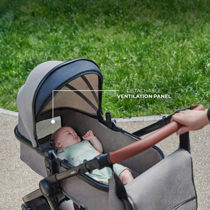 CARUCIOR KINDERKRAFT ESME PRO, 3 IN 1, SAND BEIGE [4]