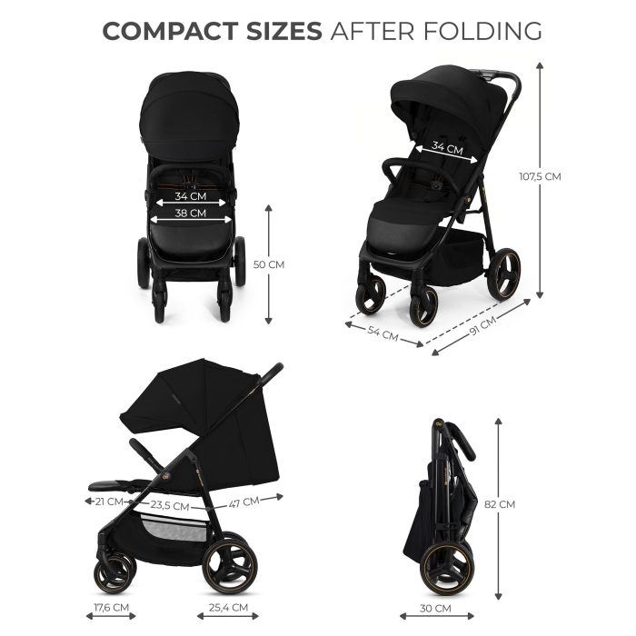 CARUCIOR SPORT KINDERKRAFT TRIG3 ONYX BLACK [5]