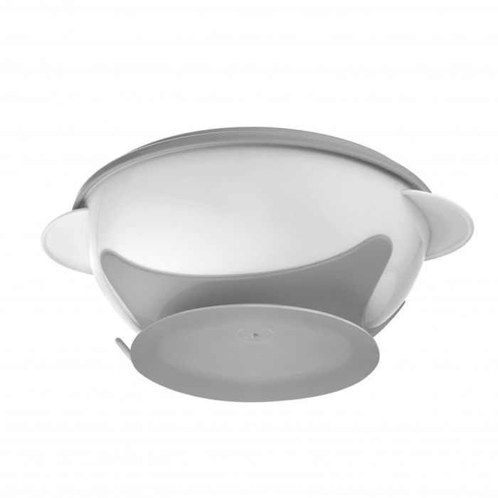 Castron cu ventuza si capac BabyJem (Culoare: Roz) [5]