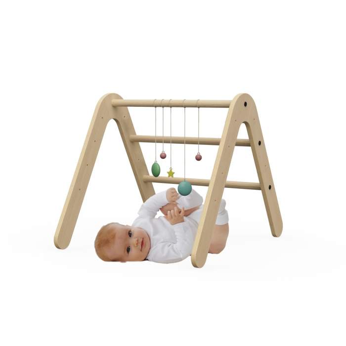Centru activitati Montessori 2in1 - loc de joaca si biblioteca Gimy, MamaToyz [2]