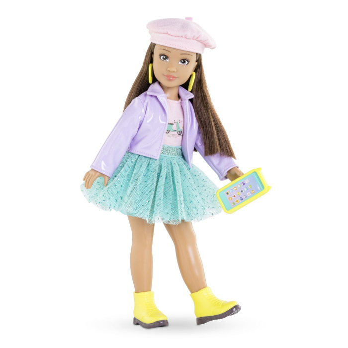COROLLE SET SAPTAMANA MODEI LA MILANO PAPUSA LUNA 28CM [4]