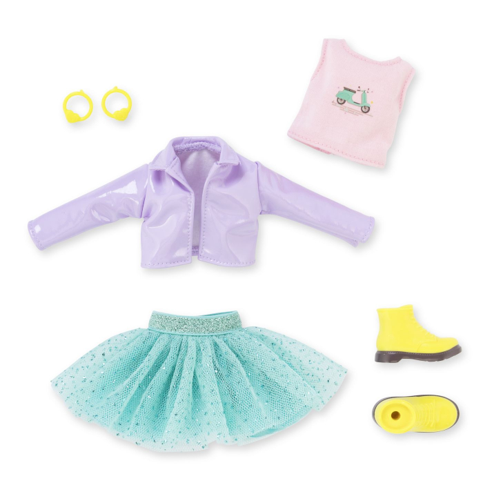 COROLLE SET SAPTAMANA MODEI LA MILANO PAPUSA LUNA 28CM [9]