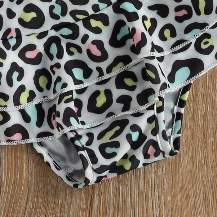 Costum de baie cu volan si bretelute Drool - Flamingo [11]