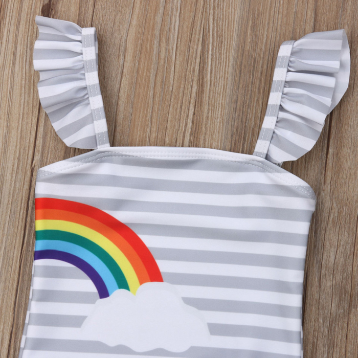 Costum de baie - Curcubeu - gemene Drool [7]