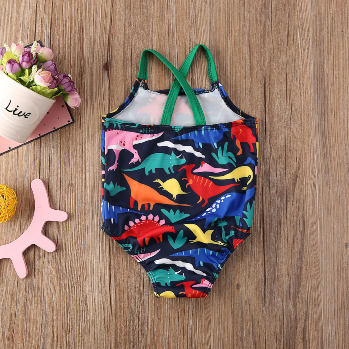 Costum de baie Dinozauri colorati Drool [4]