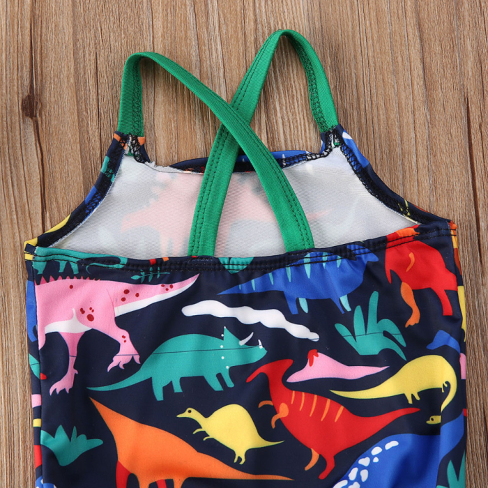 Costum de baie Dinozauri colorati Drool [3]