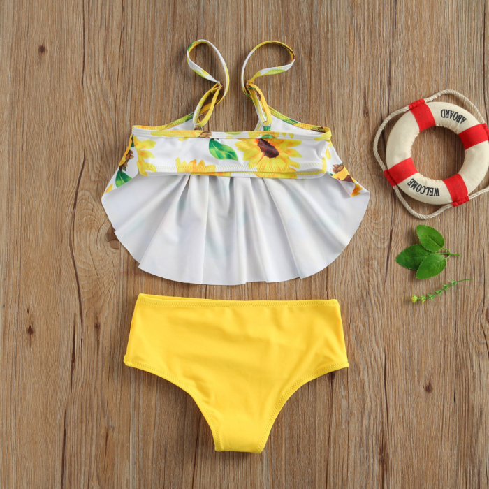 Costum de baie Floarea soarelui din 2 piese Drool [8]
